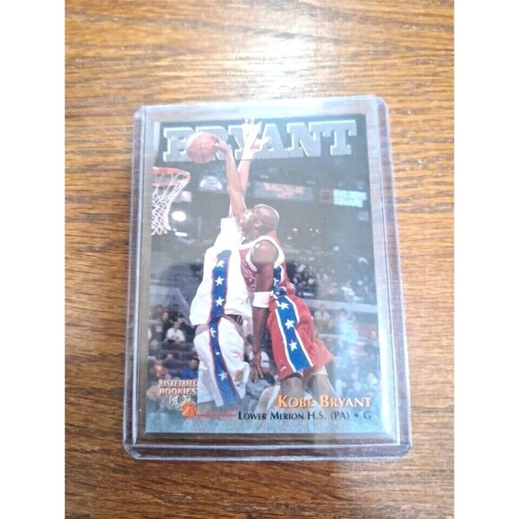 1996-97 Score Board Basketball Rookies #15 Kobe Bryant Lower Merion H.S. Mint - Picture 9 of 10